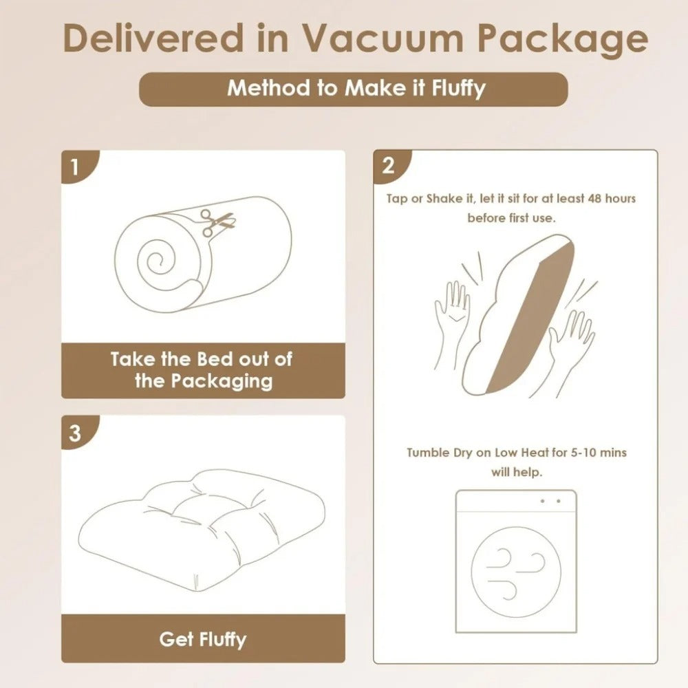 Large Dog Bed 35 x 23 Inch Plush Crate Pad, Washable Dog Cage Bed Mat with Non-Slip Bottom for Medium and Large Dogs, Gradient Gray